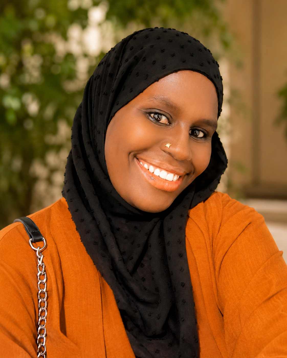 Portrait de Mariama, fondatrice de AMANI