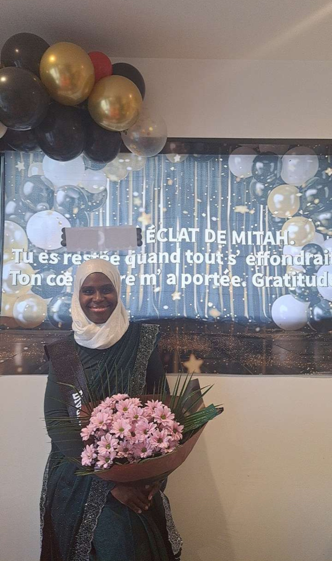 Portrait de Mariama, fondatrice de AMANI